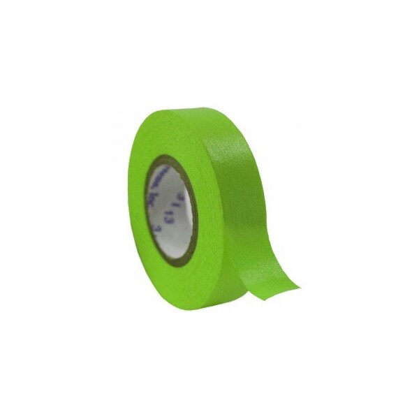 Precision Dynamics Time Tape, 1" Core, 1/2" Wide, Green, 6/PK 512500-G - main